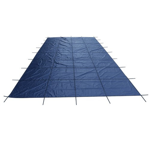 Solid Spare Inground Pool Safety Cover 20' × 40' Rectangle Safety Pool Covers Blue Mesh