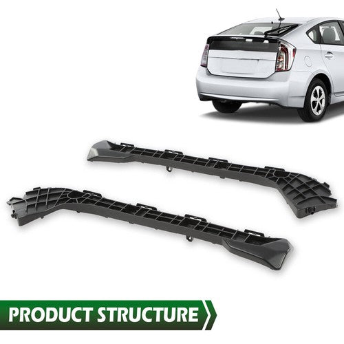 Solid Spare Fit For 2010-2015 Toyota Prius Rear Bumper Retainer Bracket Left+Right Side