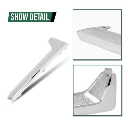 Solid Spare Fit For 17-18 Subaru Forester Left Side 57708SG010 Fog Light Molding Trim Silver