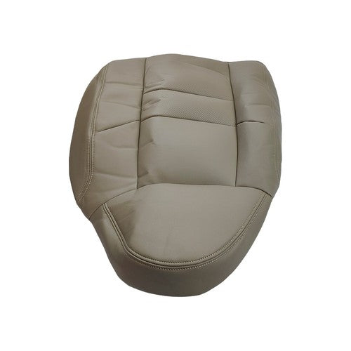 For 2001 Ford F250 F350 Front Left Driver Bottom & Top Leather Seat Cover Tan