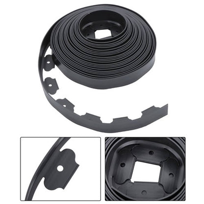 Solid Spare Garden Edging 60ft Landscape Edging with 60 Spikes for Lawn 2 Inch Tall US