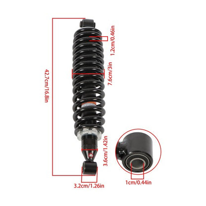 Solid Spare For Yamaha Rhino 450 (YXR450) ATV 2006-2009 2pcs Rear Left Right Shock Absorber