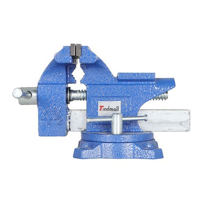 Solid Spare 4-1/2" Multi-purpose Rotating Bench Vise Swival 240 Degree Heavy Duty