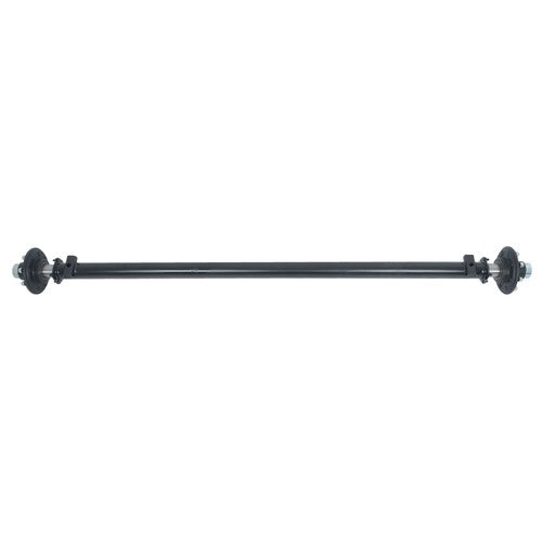 Solid Spare Trailer Axle-7000 lb Idler 8 Lug 95" Hubface 80" Spring Center/8 × 6.5 Bolt