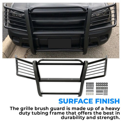 Solid Spare New Grille Grill Brush Guard Bumper For 02-09 Chevy Chevrolet Trailblazer / EXT