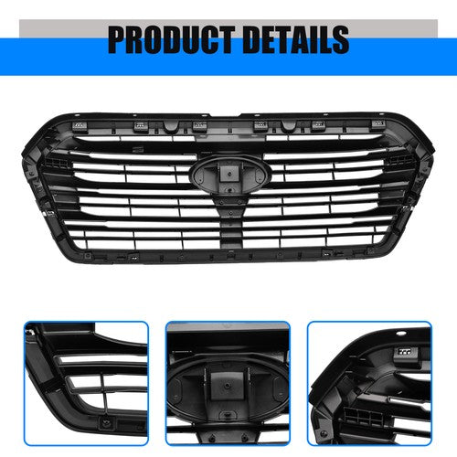 For 2019 2020 2021 2022 Subaru Ascent #91121XC01A Front Bumper Grille Chrome