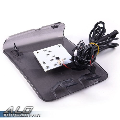 Solid Spare Fit For 2016-2019 Mazda 3 Hatchback Rear Trunk Door LED Luggage Tail Gate Lights