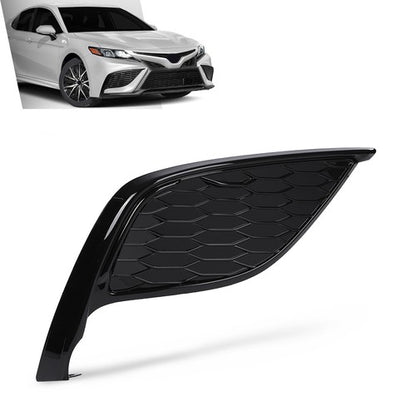 Solid Spare Fit For 21-24 Toyota Camry SE XSE Front Bumper Insert Fog Light Cover Right Side