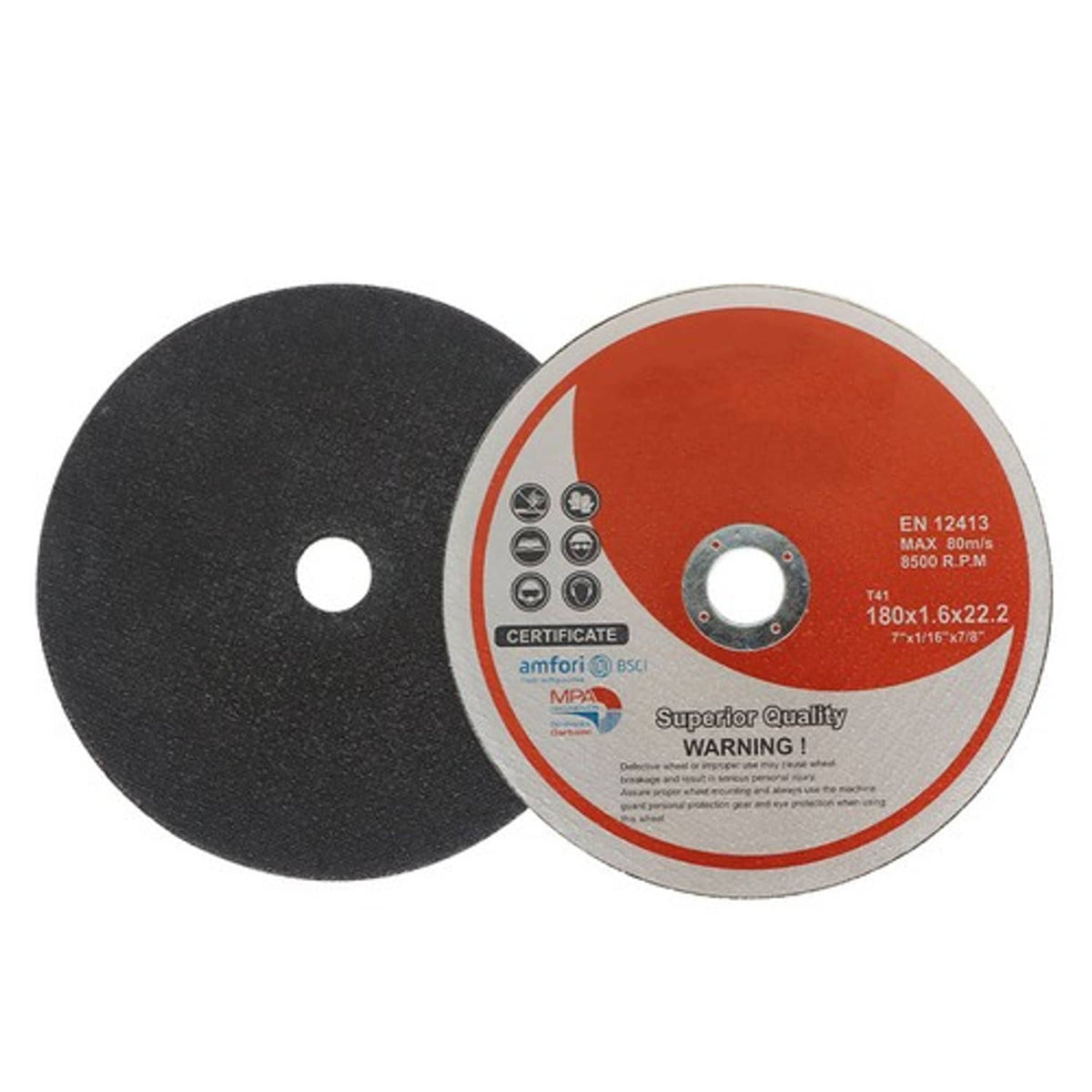 Solid Spare New 50 Pack 7"x1/16"x7/8" Cut-off Wheel - Metal & Stainless Steel Cutting Discs