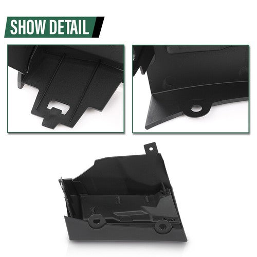 Solid Spare Fit For 2012-2018 Range Rover Evoque Front Left Lower Fender Molding LR039803