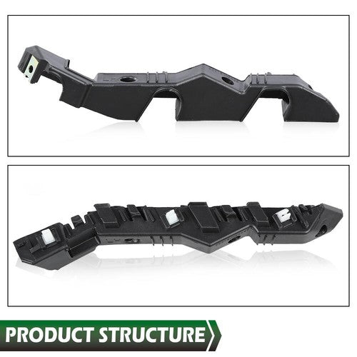 Solid Spare Fit For 18-20 Kia Rio Front Bumper Bracket Mounting Support Left Side