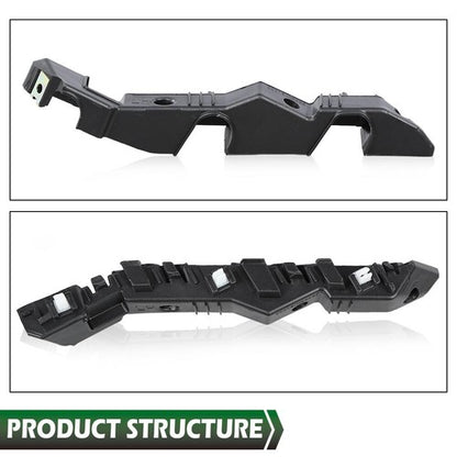 Solid Spare Fit For 18-20 Kia Rio Front Bumper Bracket Mounting Support Left Side