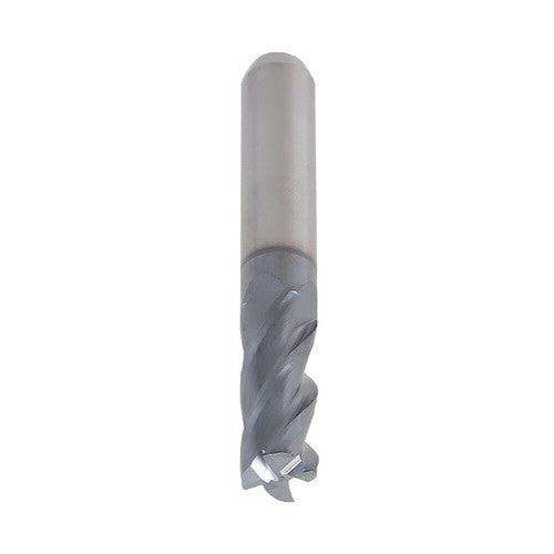 Solid Spare 3/8" 4 Flutes Carbide End Mill 1" Cut Length Tungsten Steel 0.020 Corner Radius