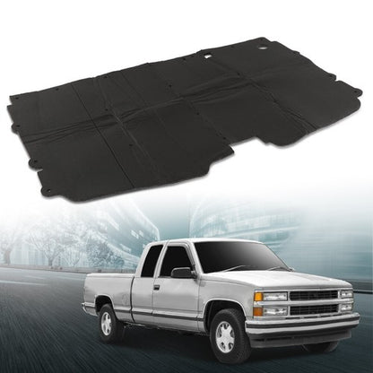 Solid Spare Hood Insulation Pad 1/2" With Clips Fit For 88-98 Chevrolet C1500 C2500 C3500