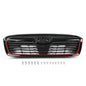 Solid Spare For 2019 2020 2021 Subaru Forester Sport Front Bumper Upper Grille w/Red Trim