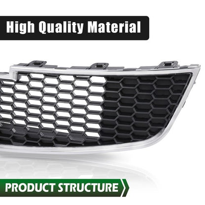 Solid Spare Fit For 11-14 Chevrolet Cruze Front Bumper Lower Grill Honeycomb Grille