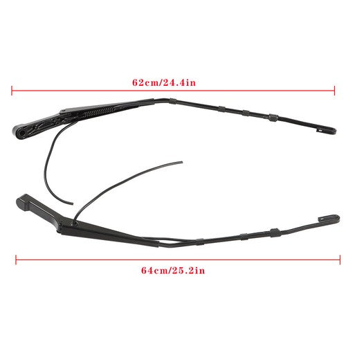 Solid Spare Front Left & Right Windshield Wiper Arm For Mercedes Freightliner Sprinter