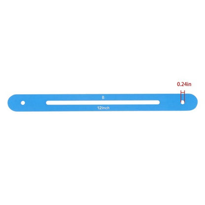 Solid Spare Stair Tread Gauge Template Tool Stair Shelf Jig Measuring Scribe Tool 8-60 Inch