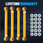 Solid Spare 4Pcs Adjustable Front Upper Lower Control Arms 0-6" For Dodge Ram 1994-2009 3500