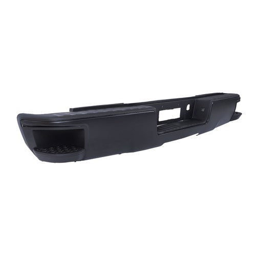 Solid Spare Suitable For Chevy Silverado 1500 2014-2018 Rear Bumper Face Bar Black Durable