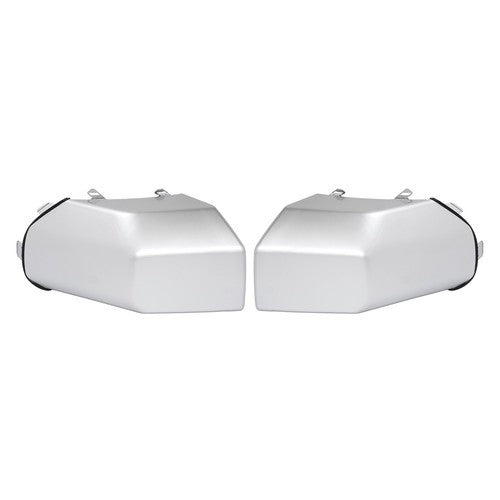 Solid Spare For Toyota FJ Cruiser 2007-2014 Silver LH & RH Front Corner Bumper End Caps Kits
