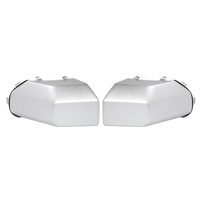 Solid Spare For Toyota FJ Cruiser 2007-2014 Silver LH & RH Front Corner Bumper End Caps Kits