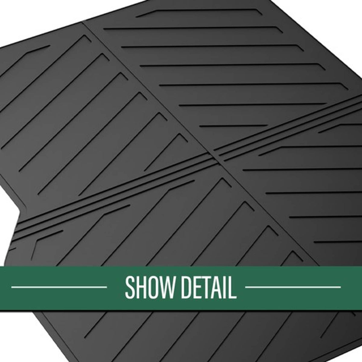 Solid Spare Fit For 2005-2023 Toyota Tacoma 5FT All Weather TPE Truck Bed Mat Protection