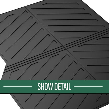 Solid Spare Fit For 2005-2023 Toyota Tacoma 5FT All Weather TPE Truck Bed Mat Protection