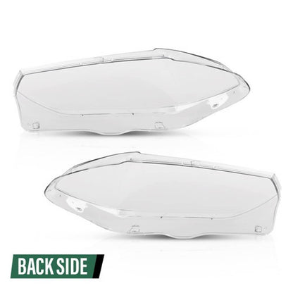 Solid Spare Fit For 2018-2021 BMW X3 G01 X4 G02 G08 2X Headlight Lens Headlamp Cover
