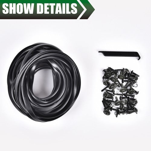 Solid Spare 4pcs Fit For 2014-2019 Chevy Silverado 1500 Factory Style Wheel Fender Flares