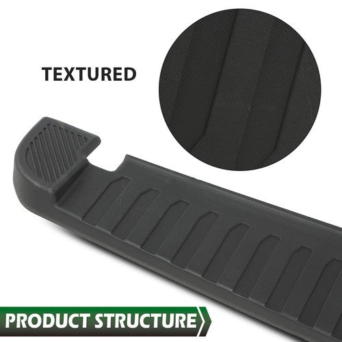 Solid Spare Rear Bumper Top Step Pad Cover Fit For 2015-2020 F-150 Ford w/o Trailer Tow