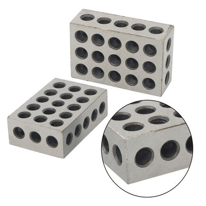 Solid Spare 1 Pair Of 1-2-3 Blocks AND 1/8 X 5" 10 Pair Of Precision Parallel Set