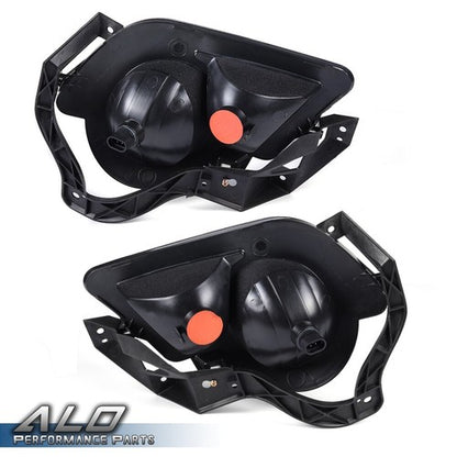 Solid Spare Fit For 2002-2006 Chevy Avalanche Smoke Lens Bumper Fog Lights Driving Lamps