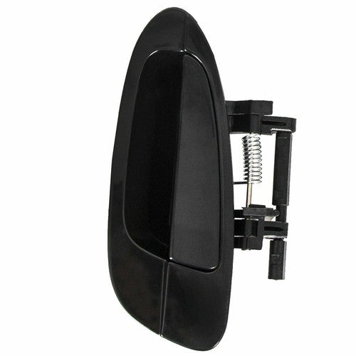 Solid Spare Rear Driver Left Outside Door Handle For 2002-2006 Nissan Altima Black Plastic