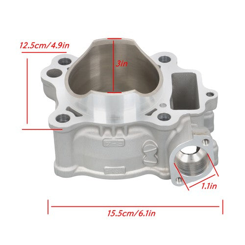 Solid Spare Cylinder Engine Piston Kit Dirt Bike For Honda CRF250R 2004-2009 78mm 12.9:1