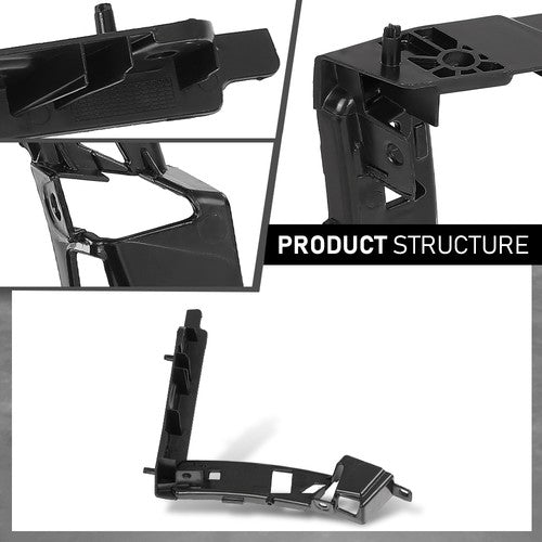 Solid Spare Fit For 2017-2020 Lincoln MKZ Front Bumper Retainer Bracket Left HP5Z17C947D