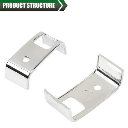 Solid Spare Fit For 2006+ Kenworth W900 T800 T660 C500 3pcs Rocker Switch Covers Chrome