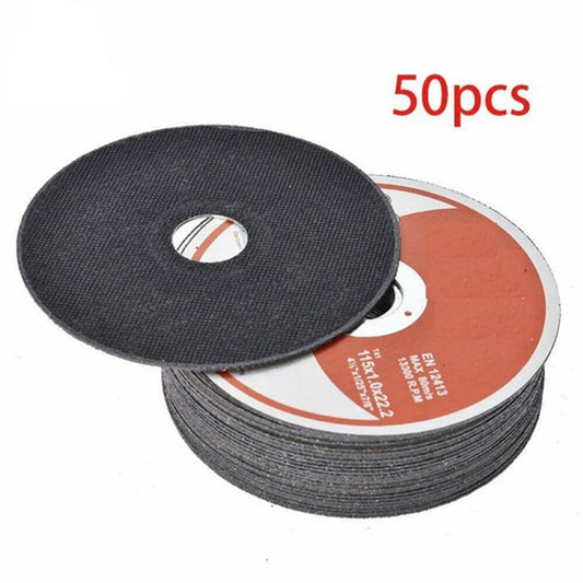 Solid Spare Pack 50 4.5"x.040"x7/8" Cut-off Wheel - Metal & Stainless Steel Cutting Discs