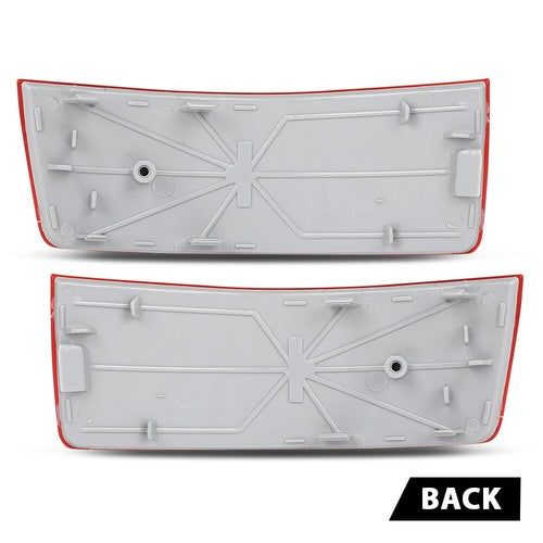 Solid Spare Rear Bumper Reflector Light Fit For 10-12 Mercedes Benz GLK250 GLK350 Left+Right