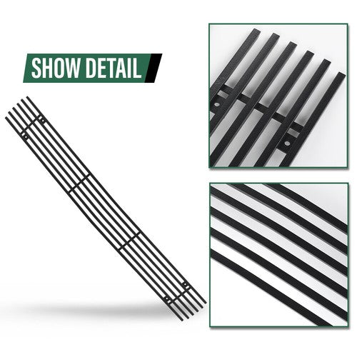 Solid Spare Fit For 1994-1999 Chevy Blazer/C/K Pickup/Suburban/Tahoe Billet Grille Insert