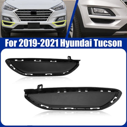 For Hyundai Tucson 2019-2021 Fog Light Cover Set Front Driver and Passenger Side