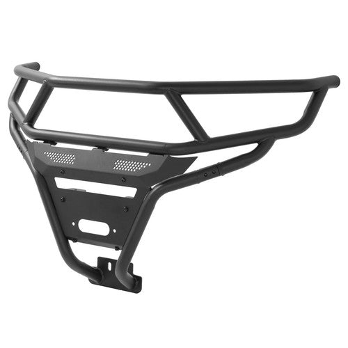 Solid Spare Black Front Brush Guard Bumper For 4WD Polaris RZR XP 1000/RZR XP 4 1000 14-23