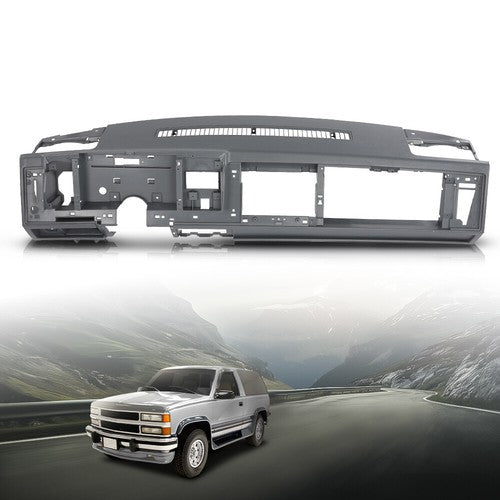 Solid Spare Dashboard Dash Core Gray Fit For 1988-1994 Chevy GMC C/K Truck Suburban Blazer