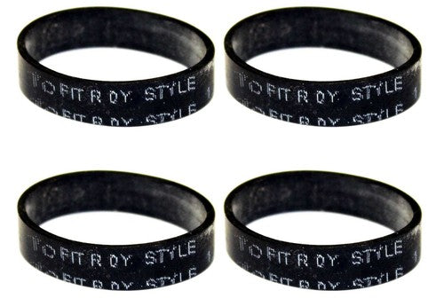 Solid Spare 4 Belts for DIRT DEVIL or ROYAL Hand Vacuum Style #1