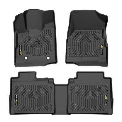 Solid Spare Fit For 2012-2017 Chevy Equinox/GMC Terrain TPE Floor Mats Protection Liners