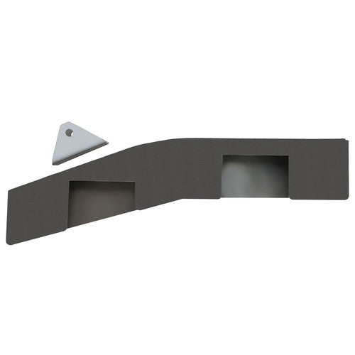 Solid Spare Mid Frame Rust Repair Kit Steel Driver Side For Toyota Tacoma Extended Cab 96-04