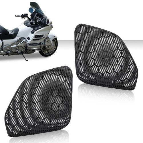 Solid Spare New Fit For 01-05 Honda GL1800/A Goldwing Front Speaker Cover Left+Right Side