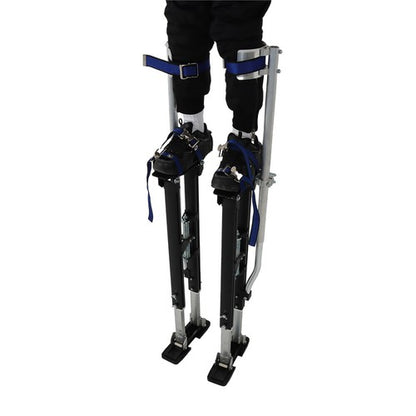 Solid Spare Drywall Stilts 36" - 48" Adjustable Aluminum Alloy For Painting Electrical Stilt