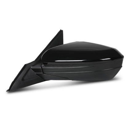 Solid Spare Left Power Mirror Manual Fold Heated w/ 5-Pin Fit For 2016-2021 Honda Civic