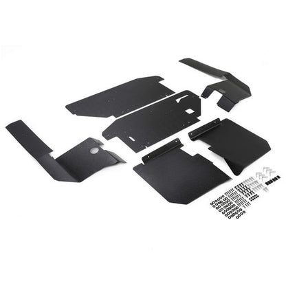 Solid Spare Set of 6 Fender Flares Black ABS For Polaris Midsize Ranger 570 & ETX 2015-2022